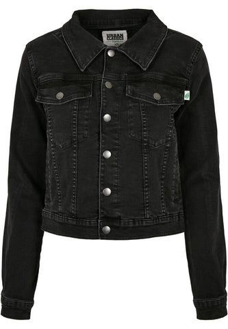 Jacket -  Black Denim - Girly