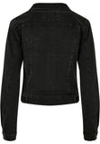 Jacket -  Black Denim - Girly