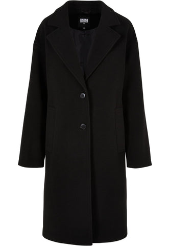 Coat - Knee Long Oversized - Black