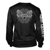 Amon Amarth - Tee - Long Sleeve - Grey Skull