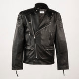 Jacket New Rock - Leather with shoulder efx.
