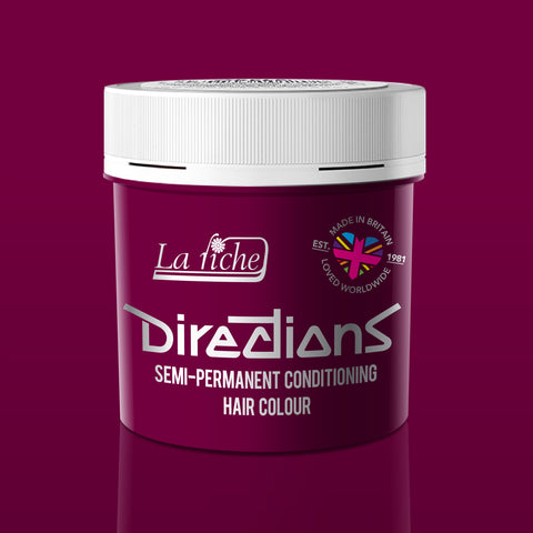 Directions La Riché Hair Dye - Semi Permanent - Dark Tulip