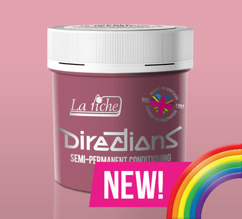 Directions La Riché Hair Dye - Semi Permanent - Pastel Rose