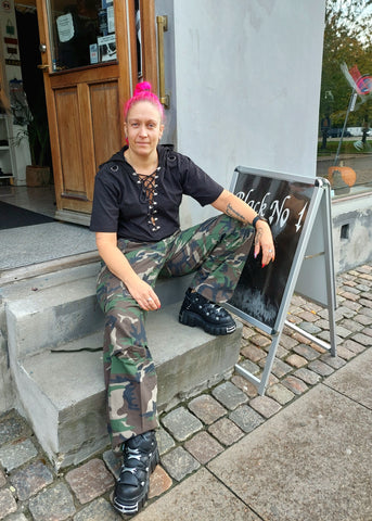 Trousers - Camoflage - WoodGreen