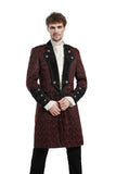 Coat-Aristocrate-Gothic-Black & Bordeaux
