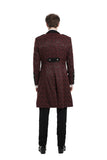Coat-Aristocrate-Gothic-Black & Bordeaux