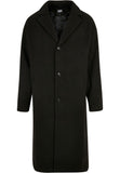 Coat- Black - Oversized