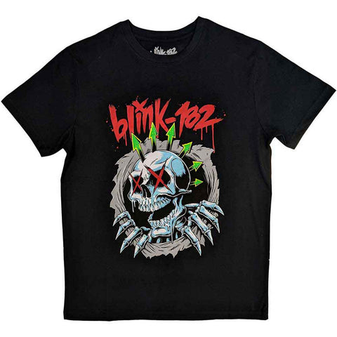 Blink 182 - Tee - Short Sleeve - Six Arrow Skull