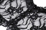 Lace detalje med små runde knapper