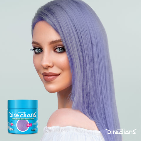 La Riche Directions hair dye colour Lilac model photo