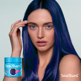 La Riche Directions hair dye colour Midnight Blue model photo