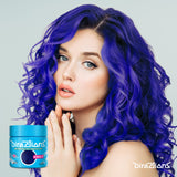 La Riche Directions hair dye colour Neon Blue model photo