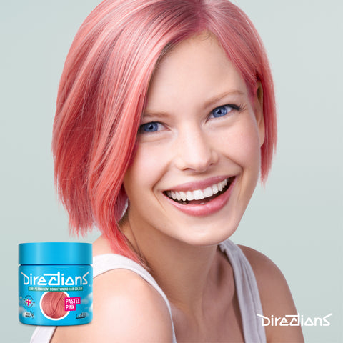 La Riche Directions hair dye colour Pastel Pink model photo