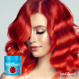 La Riche Directions hair dye colour Poppy Red model photo