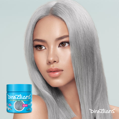 La Riche Directions hair dye colour Silver model photo