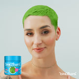 La Riche Directions hair dye colour Spring Green model photo