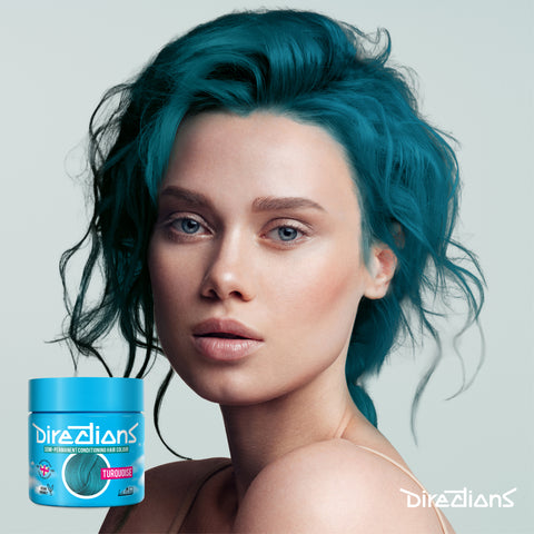 La Riche Directions hair dye colour Turquoise model photo