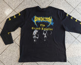 Benediction - Tee - Fire Skull - L/S