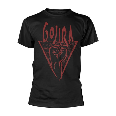 Gojira - Tee - Power Glove  - red Print