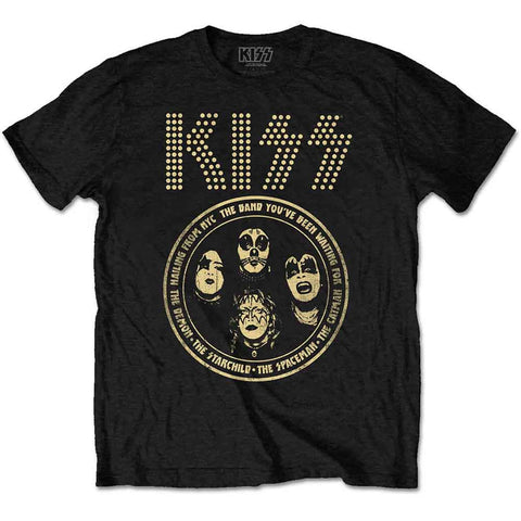 Kiss - Tee - Band Circle